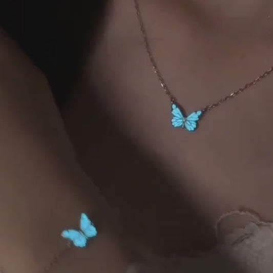 Glowing Butterfly Jewelry